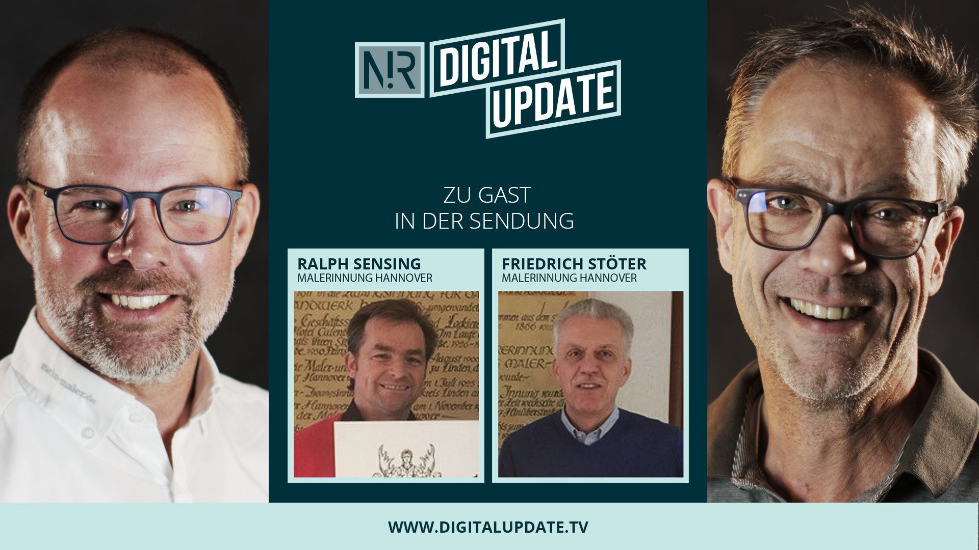 Digitalupdate mit Ralph Sensing und Friedrich Stöter